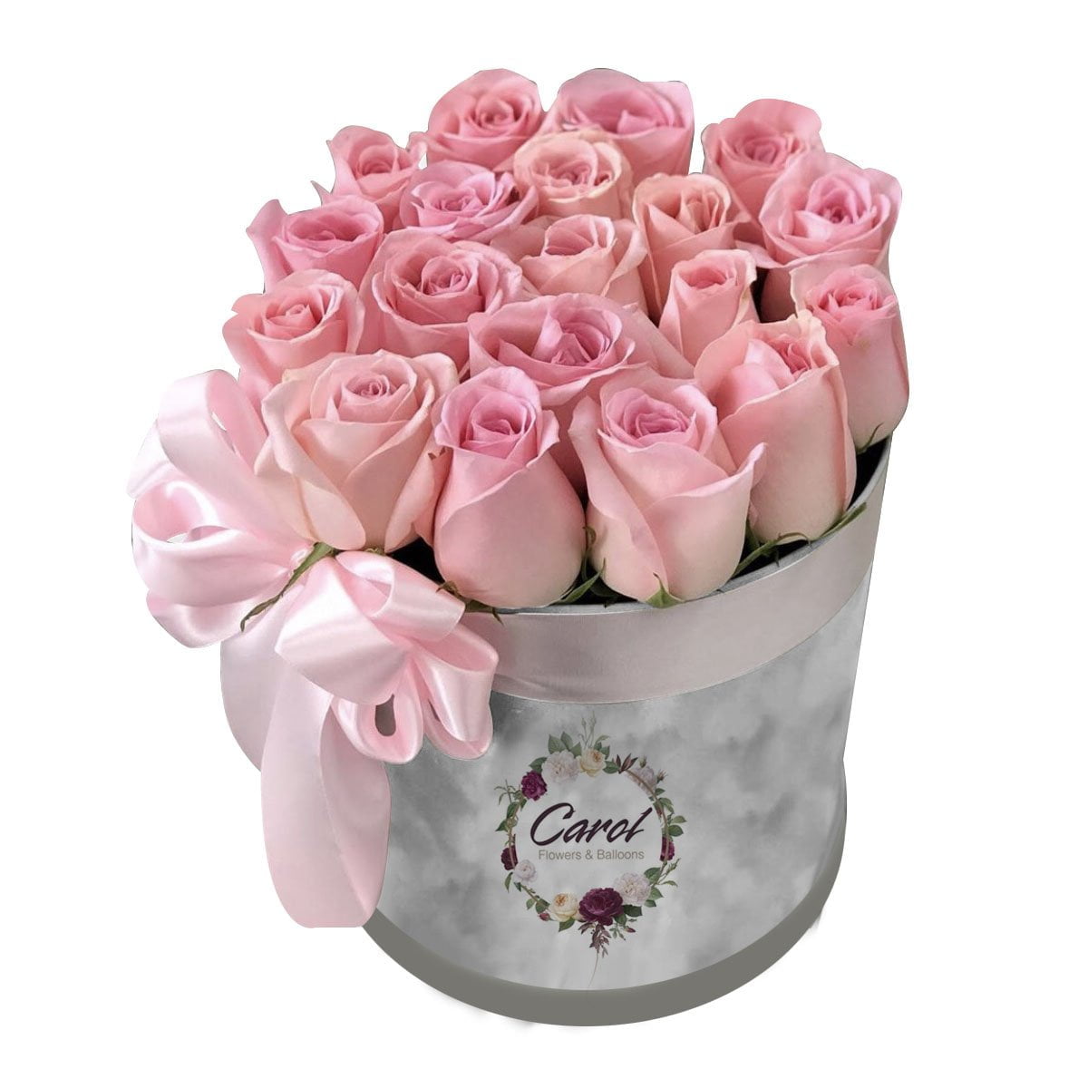 Elegant boxes of roses Carol Flowers and Balloons