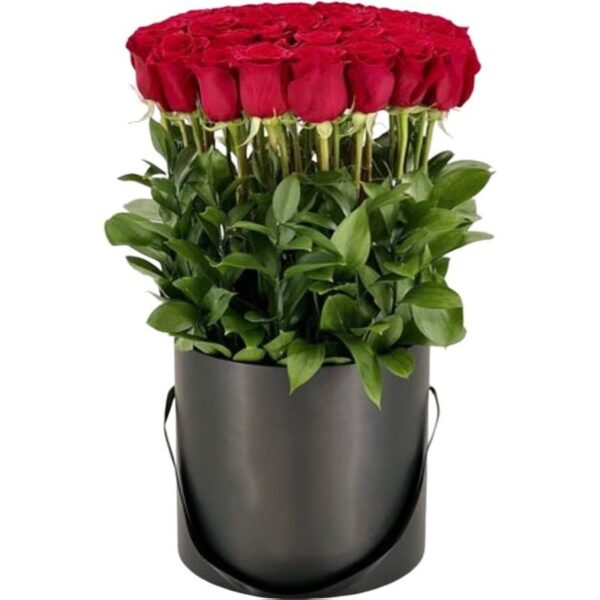 Box Roses Bouquet