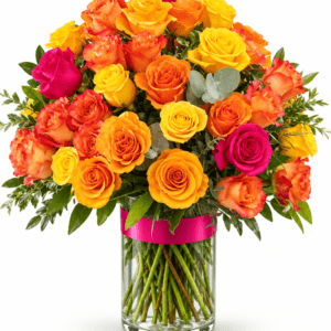 Happy Sunday – Bright Bloom Vase