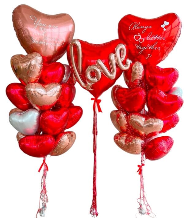 HEART FLOATING BALLOONS